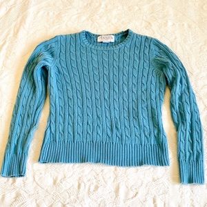 Like-New Vintage 80s/90s Comfy Blue Sweater